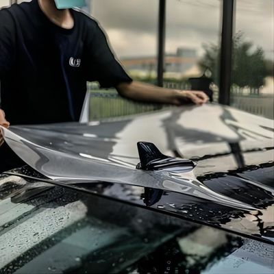 Καλή τιμή. Αντικίτρινο Εύκολη εγκατάσταση TPU PPF Φόρμα προστασίας χρώματος αυτοκινήτου 42N Δυνατότητα ρήξης 150μM σε απευθείας σύνδεση
